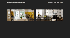 Desktop Screenshot of leamingtonapartments.co.uk